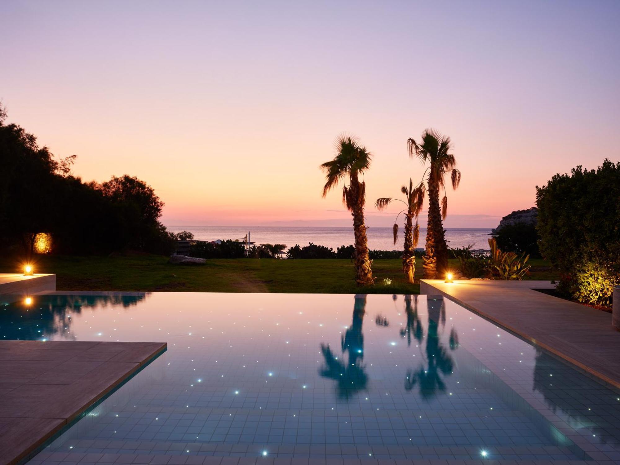 Port Royal Villas And Spa - Adults Only Kolymbia Bagian luar foto