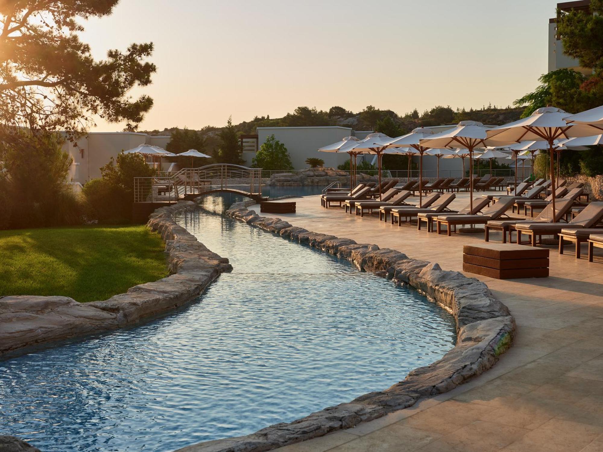 Port Royal Villas And Spa - Adults Only Kolymbia Bagian luar foto