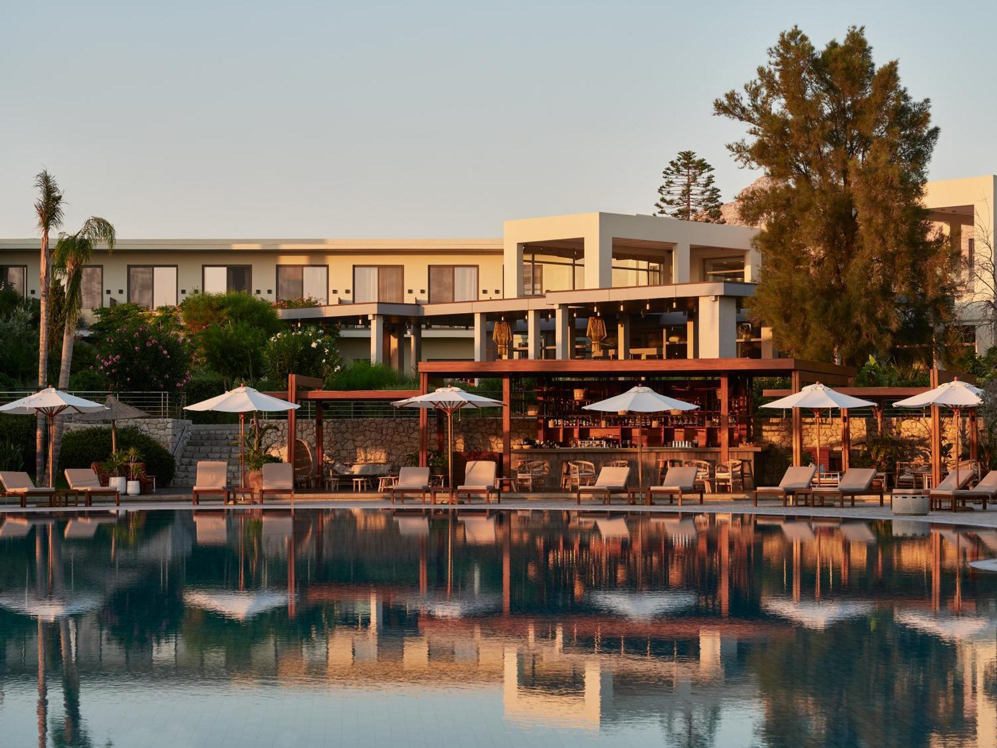 Port Royal Villas And Spa - Adults Only Kolymbia Bagian luar foto