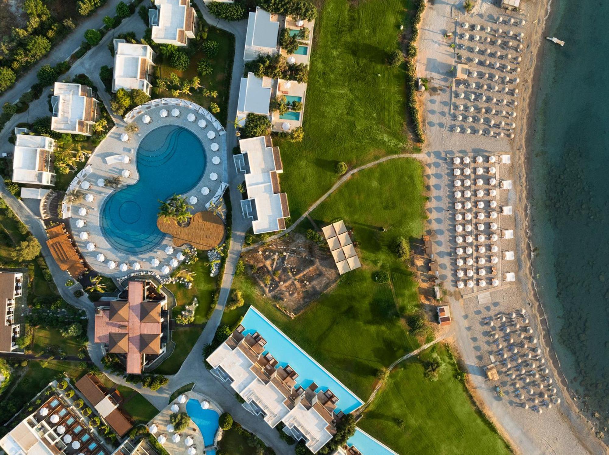 Port Royal Villas And Spa - Adults Only Kolymbia Bagian luar foto